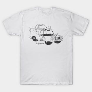 The Homer - Powell Motors Car Design Sketch T-Shirt